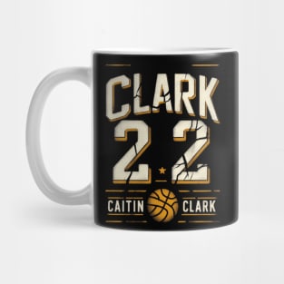 Distressed Craked Clark 22 Mug